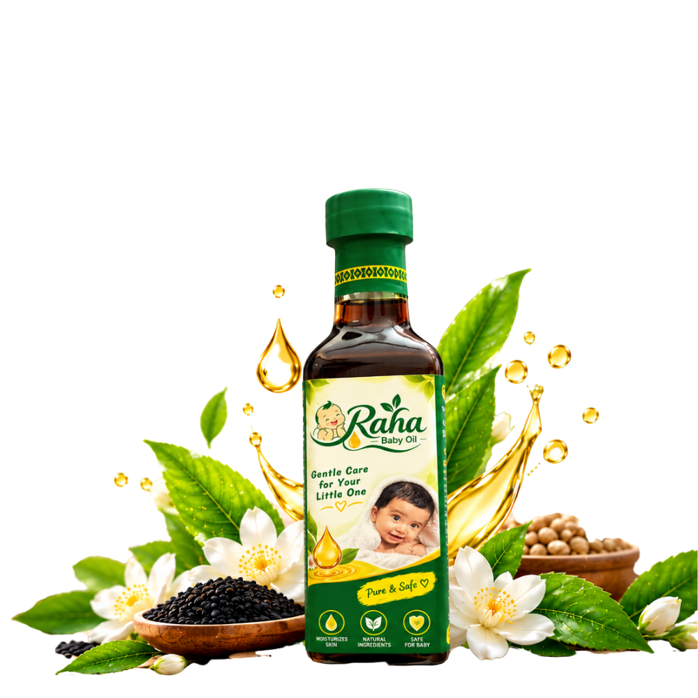 Raha Baby Oil | রাহা বেবি ওয়েল